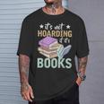 Reading Nerd Its Not Hoarding If Its Books Hoarding T-Shirt Gifts for Him