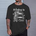 Reading Is Self Care Bookworm Teacher Kids Book Lovers T-Shirt Gifts for Him