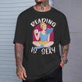 Reading Is Sexy Book Lover Fun Literary T-Shirt Gifts for Him