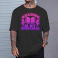 Reading Is My Superpower Graphic Book T-Shirt T-Shirt Gifts for Him