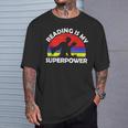 Reading Is My Superpower Design Book Design Book Lovers T-Shirt Gifts for Him Reading Is My Superpower Design Book Design Book Lovers T-Shirt Gifts for Him