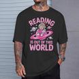 Reading Is Out Of This World Astronaut Reading Book Space T-Shirt Gifts for Him Reading Is Out Of This World Astronaut Reading Book Space T-Shirt Gifts for Him