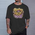 Reading Is Out Of This World Reader Book Him Her Library T-Shirt Gifts for Him