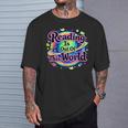 Reading Is Out Of This World Space Books Lover Kid Boy T-Shirt Gifts for Him