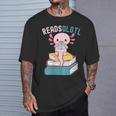 Reads Alotl Shirt Kids Readsolotl Read Axolotl Shirt Books T-Shirt Gifts for Him Reads Alotl Shirt Kids Readsolotl Read Axolotl Shirt Books T-Shirt Gifts for Him