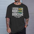I Rescue Books Trapped Bookstore Book Reader Bookworm T-Shirt Gifts for Him