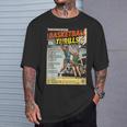 Retro Basketball Player Comic Book Style Dunker Graphic T-Shirt Gifts for Him