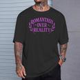 Romantasy Book Reader Aesthetic With Fantasy Feels T-Shirt Gifts for Him