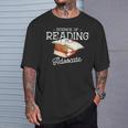 Science Of Reading Advocate Books Literature Book Reader T-Shirt Gifts for Him