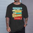 Shakira's Reading Shirt Personalized Book Reading T-Shirt Gifts for Him