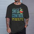 I Only Have Shelf Control On Days End In Y Book T-Shirt Gifts for Him I Only Have Shelf Control On Days End In Y Book T-Shirt Gifts for Him