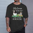 Silly Goose Book Club T-Shirt Gifts for Him