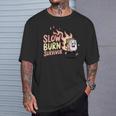 Slow Burns Survivor Book Lover T-Shirt Gifts for Him Slow Burns Survivor Book Lover T-Shirt Gifts for Him