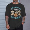 S'More Read Book Lover T-Shirt Gifts for Him