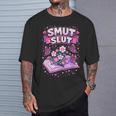 Smut Slut Book Clubs Provocative Literature Reader T-Shirt Gifts for Him