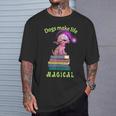 Sophie Magic Wand Dog Wizard Books T-Shirt Gifts for Him