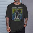 Star Wars The Book Of Boba Fett Galaxy Gradient Portrait T-Shirt Gifts for Him Star Wars The Book Of Boba Fett Galaxy Gradient Portrait T-Shirt Gifts for Him