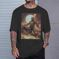 Star Wars The Book Of Boba Fett Portrait T-Shirt Gifts for Him Star Wars The Book Of Boba Fett Portrait T-Shirt Gifts for Him