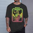 Star Wars The Book Of Boba Fett Retro Poster T-Shirt Gifts for Him Star Wars The Book Of Boba Fett Retro Poster T-Shirt Gifts for Him