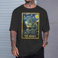 Starry Dragon Reading Book The Reader Fantasy Reader T-Shirt Gifts for Him