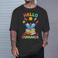 Summer Reading Books Librarian Teacher Last Day Of School T-Shirt Gifts for Him Summer Reading Books Librarian Teacher Last Day Of School T-Shirt Gifts for Him
