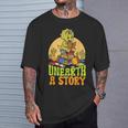 Summer Reading Teacher Unearth a Story Library Book Lover T-Shirt Gifts for Him Summer Reading Teacher Unearth a Story Library Book Lover T-Shirt Gifts for Him