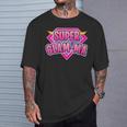 Super Glam-Ma Superhero Grandmother Comic Book T-Shirt Gifts for Him Super Glam-Ma Superhero Grandmother Comic Book T-Shirt Gifts for Him