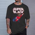 Superhero Pride Comic Book Lover African American Dad T-Shirt Gifts for Him Superhero Pride Comic Book Lover African American Dad T-Shirt Gifts for Him