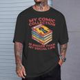 Superheroes Art Graphic Novels Comic Books T-Shirt Gifts for Him