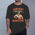 Support Your Local Bookstore Vintage Reader T-Shirt Gifts for Him Support Your Local Bookstore Vintage Reader T-Shirt Gifts for Him