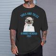 Tails And Tales Summer Reading 2021 Pug Dog Book Lovers Men Women T-Shirt Gifts for Him Tails And Tales Summer Reading 2021 Pug Dog Book Lovers Men Women T-Shirt Gifts for Him