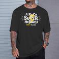 I Teach Super Heroes Comic Book Hero Pre-K Teacher T-Shirt Gifts for Him I Teach Super Heroes Comic Book Hero Pre-K Teacher T-Shirt Gifts for Him