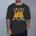 I Teach Super Heroes Comic Book Hero Teacher T-Shirt Gifts for Him I Teach Super Heroes Comic Book Hero Teacher T-Shirt Gifts for Him