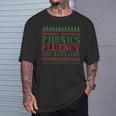 Teacher Ugly Sweater Christmas Science Of Reading T-Shirt Gifts for Him
