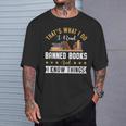 That's What I Do I Read Banned Books Book Nerd Lover T-Shirt Gifts for Him