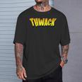 THWACK Vintage Retro Comic Book T-Shirt Gifts for Him