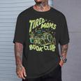 Tired Moms Book Club Running On Coffee Chaos Chapters T-Shirt Gifts for Him
