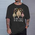 Tis The Season To Be Reading Books Christmas Tree Book Lover T-Shirt Gifts for Him Tis The Season To Be Reading Books Christmas Tree Book Lover T-Shirt Gifts for Him