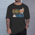Today A Reader Tomorrow A Leader Book Literature Reading T-Shirt Gifts for Him Today A Reader Tomorrow A Leader Book Literature Reading T-Shirt Gifts for Him