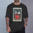 Trash Readers Book Club Cute Raccoon Opossum Bookish T-Shirt Gifts for Him