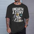 Unearth A Story Astronaut Finds Book On The Moon T-Shirt Gifts for Him Unearth A Story Astronaut Finds Book On The Moon T-Shirt Gifts for Him
