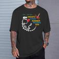 Unearth a Story T-Rex Reading a Book Summer Reading 2026 T-Shirt Gifts for Him
