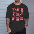 Valentines Day Librarian Heart Reading Book Women Men Kids T-Shirt Gifts for Him Valentines Day Librarian Heart Reading Book Women Men Kids T-Shirt Gifts for Him