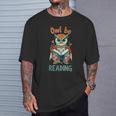 Vintage Owl Be Reading Funny Owl Read Books Tee Book Lover T-Shirt Gifts for Him Vintage Owl Be Reading Funny Owl Read Books Tee Book Lover T-Shirt Gifts for Him