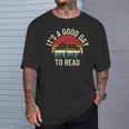 Vintage Retro It's a Good Day To Read Book Reading Lovers T-Shirt Gifts for Him Vintage Retro It's a Good Day To Read Book Reading Lovers T-Shirt Gifts for Him