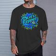 Volleyball Lets Pepper Comic Book Pop Art Teen Girls Cute T-Shirt Gifts for Him Volleyball Lets Pepper Comic Book Pop Art Teen Girls Cute T-Shirt Gifts for Him