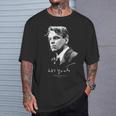W B Yeats-Irish Poet Potry Literature Books T-Shirt Gifts for Him W B Yeats-Irish Poet Potry Literature Books T-Shirt Gifts for Him