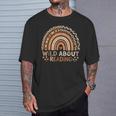 Wild About Reading Books Reader Lover Bookworm Library Day T-Shirt Gifts for Him