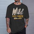 WILD ABOUT READING I Love Books Bookworm Library Day T-Shirt Gifts for Him WILD ABOUT READING I Love Books Bookworm Library Day T-Shirt Gifts for Him
