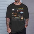 I Will Read Books On a Boat & Everywhere Reading T-Shirt Gifts for Him